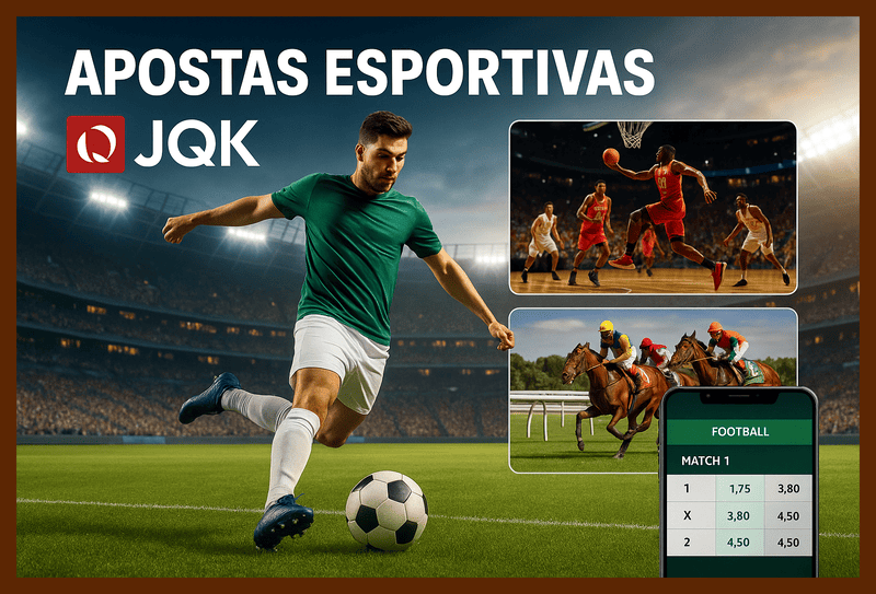 Apostas esportivas no cassino online JQK