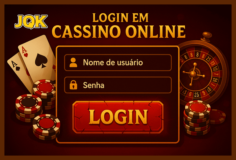 Criar uma nova Conta no plataforma JQK
