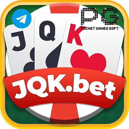 Imagem promovendo o canal oficial da jqk no Telegram